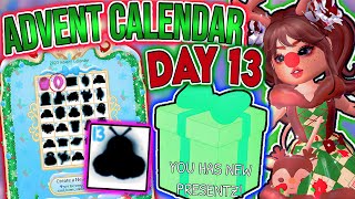 ADVENT CALENDAR DAY 13 DIAMOND GIVEAWAYS PAGEANTS amp GLITTERFROST ROBLOX Royale High Campus 3 [upl. by Nahttam]