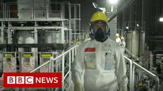 Japans plan to reopen nuclear power plants due to recordbreaking heat  BBC News [upl. by Adnorhs]