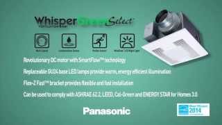 Panasonic Vent Fans Whisper Quiet amp Energy Efficient Ventilation Systems [upl. by Audi634]