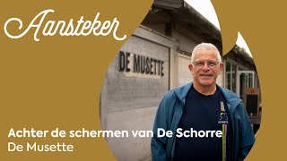 Achter de schermen van De Schorre De Musette [upl. by Nauqed825]