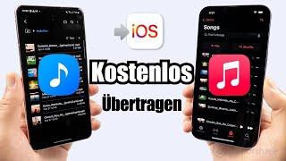 2 KOSTENLOSE Methoden Musik von Android auf iPhone übertragen 2024 [upl. by Idoj]