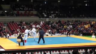 Myriam Lamarre vs Rachel McLean  10th World Open Kyokushin Karate Tournament [upl. by Packston]