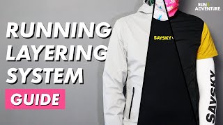 RUNNING LAYERING SYSTEM GUIDE  Essential Apparel Items for Runners  Run4Adventure [upl. by Jammie892]