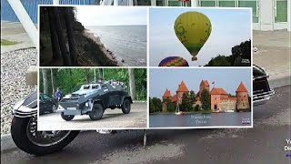 Sehr schöne Motorradtour durch das Baltikum Polen Litauen Lettland Danzig Gdańsk Vilnius Riga Fähre [upl. by Ymirej852]