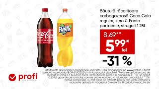 La Profi găsești o mulțime de oferte Acum ai superoferta la Napolitane Coca Cola si Fanta [upl. by Dorr]