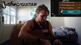 A beginner guitarist finishes and reviews Justin Guitar [upl. by Nailij]