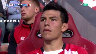 El día del debut Chucky Lozano vs AZ  Eredivisie  HD 720p  120817 [upl. by Oironoh]