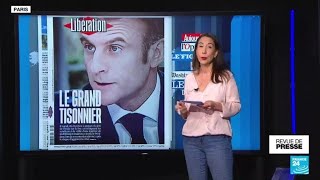 Réforme des retraites  quotEmmanuel Macron le grand tisonnierquot • FRANCE 24 [upl. by Adyan796]