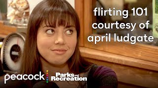 April shoots her shot for the first time  Parks and Recreation [upl. by Pergrim]