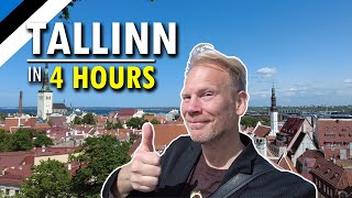 TALLINN in Just 4 HOURS  Guide to the Capital of Estonia [upl. by Thebault]