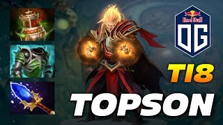 Topson Invoker  OG vs EG  The International 2018 Dota 2 [upl. by Neenej]