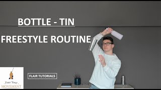 Flair bartending Bottletin routine  Flair tricks  How to flair [upl. by Raymond620]