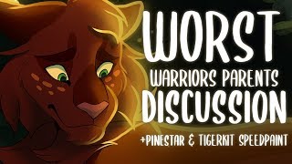 WORST Parents in Warriors【DISCUSSION  SPEEDPAINT】 [upl. by Eniamreg]