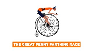 The Knutsford Great Penny Farthing Race [upl. by Jennings]