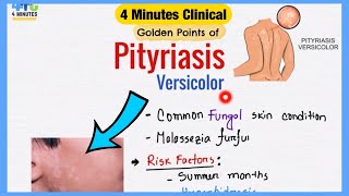 Pityriasis versicolor  huidgistinfectie Malassezia [upl. by Aztinad]