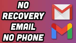 How to Recover Gmail Account without Phone Number and Recovery Email 2024  Gmail Account Recovery [upl. by Ahtelahs]