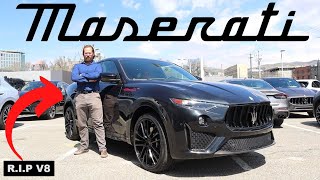 2024 Maserati Levante V8 Ultima The Last V8 Maserati [upl. by Nylidam]