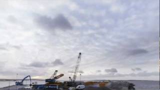 Time lapse  Big Glenn Swedens highest wind turbine by Göteborg Energi [upl. by Enneirb]