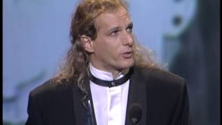 Michael Bolton wins Favorite PopRock Album  AMA 1992 [upl. by Elleyoj239]