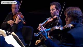 Quatuor Ebène  Beethoven String Quartet No 7 in F major op 59 No 1  Verbier Festival 2010 [upl. by Xad]