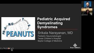 Pediatric acquired demyelinating syndromes  Dr Srikala Narayanan  3142024 [upl. by Bone268]