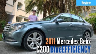 2011 Mercedes Benz C200 BlueEfficiency W204 Review [upl. by Anaujat]