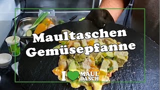 Maultaschen  Gemüsepfanne 💚 🥦 🥕 Rezept zum selber machen [upl. by Ajaj481]