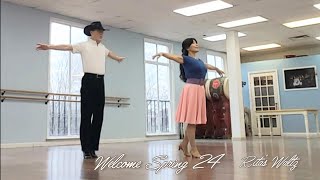 Ritas Waltz Line Dance Welcome Spring 24 💕 [upl. by Aienahs]