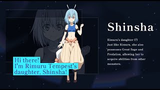 RIMURUS DAUGHTER  SHINSHA ORIGIN STORY REVEALED  SLIME  ISEKAI MEMORIES [upl. by Aisined]