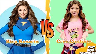 Kira Kosarin VS Cree Cicchino Transformation ★ From Baby To 2023 [upl. by Amerak]