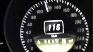 Mercedes C350 BlueEFFICIENCY Sound 0100 Kmh [upl. by Ahseined]