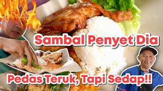 NASI AYAM PENYET SIMPLE TAPI RASA PADU DEKAT MUAR BANDAR DIRAJA [upl. by Lohner]