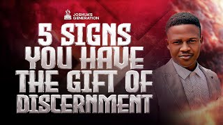 5 signs you have the GIFT OF DISCERNMENT  Joshua Generation [upl. by Egide]