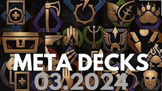 GWENT  March 2024  META DECKS  Top 10 decks in March 2024 [upl. by Amerigo]