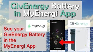 See the GivEnergy Battery in the MyEnergi App I show you how [upl. by Notelrahc397]