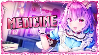 Nightcore  Medicine Lyrics [upl. by Nnahteb]