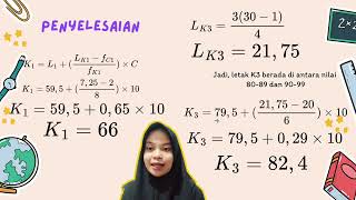 Ukuran Penyebaran Kemencengan dan Keruncingan Distribusi by Kelompok 2 [upl. by Moriarty]