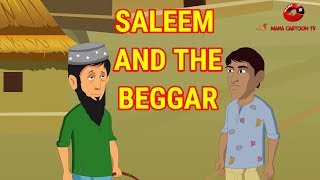 Saleem And The Beggar  Moral Stories for Kids in English  Maha Cartoon TV English [upl. by Cain]