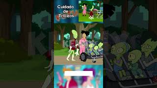 Cuidado de Trillizos 👽👽👽 T11 Ep02 P3  Futurama [upl. by Hannahsohs]