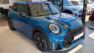 New MINI Cooper JCW Line 2022  FIRST LOOK amp visual REVIEW Facelift [upl. by Weitman148]