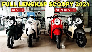 SCOOPY 2024 TERBARU FULL LENGKAP DENGAN TYPE DAN HARGA🔥🔥🔥 [upl. by Lesser]