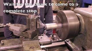 Basic Turning on a Manual Lathe [upl. by Einneb949]