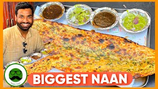 India ka Biggest Naan  Jammu Street Foo  Veggie Paaji [upl. by Emmy]