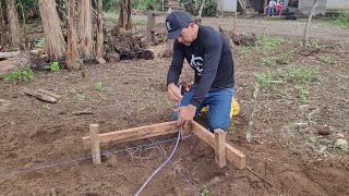 Inicio de obra Casa 10 m x 8 m Escuadra niveles cimentacion instalaciones y piso Video 1 🏡 [upl. by Anairuy72]