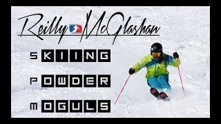 POWDER MOGUL SKIING Reilly McGlashan [upl. by Novello]