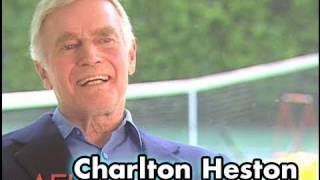 Charlton Heston On quotMovie Momentsquot [upl. by Lindemann]