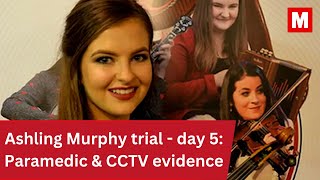 Ashling Murphy murder trial  day 5 Paramedics give evidence as CCTV emerges of Jozef Puska [upl. by Assenay514]