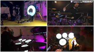 Live Drumming  tip to request  Pushing for sub goal  sub tip cheer jpdl [upl. by Liris]