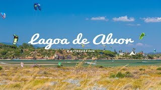 Lagoa de Alvor Kitereisen – Kitesurfen an der Algarve in Portugal by kitereisentv [upl. by Matazzoni]