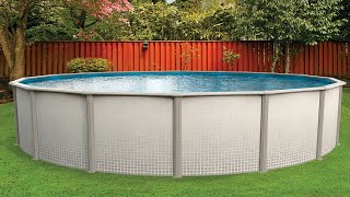 How to Install a Round Above Ground Pool [upl. by Atnod]